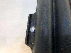 Vintage Griswold 11 stick cast iron cornbread stick pan. 14 3/8 x 7 1/4”. A on underside of one handle.