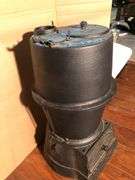 Antique cast iron #19 Buckeye Incubator Co. cast iron coal stove. 22” H x 11.5” W.