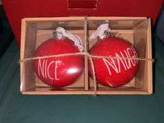 (1) large tote of Christmas decor (see all pics)