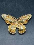 (2) beautifully designed butterfly brooches