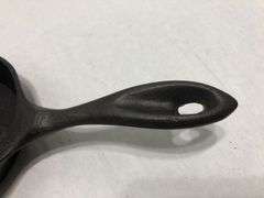 BASICS Tools of the Trade skillet. 2 spouts. #4. 6” diameter. Made in China. No spin, no wobble.