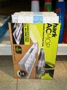 Slide-in laundry caddy and contents…..24-3/4 x 8-1/4 x 31-1/2 tall…..all contents are partial boxes and bottles