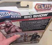 Wrestle Mania XXVIII Big Show action figurine