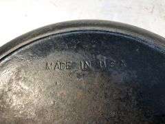 BSR 10 1/4” #7 cast iron 2 spout skillet with heat ring. Made in USA. No spin, no wobble.