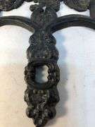Wilton vintage flat iron trivet. Black. 10” x 4.5”
