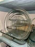 Selection of PYREX and Anchor Hocking glass bakeware…..there is so (1) Pampered Chef bread pan