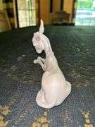 LLADRO Donkey Bisque Porcelain Figurine (#4679)……6” long x 4-1/2” tall…..part of the Children’s Nativity Series