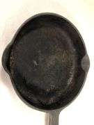 Birmingham Stove & Range (BSR) #3 skillet. 6” diameter with heat ring. No spin, no wobble. H 8