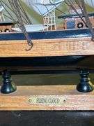 Heritage Mint LTD Wood/Fabric FLYING CLOUD Model Ship……12-1/2” long