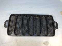 Vintage BSR 7 ear cornbread mold. 7 B  K F 13 x 5 1/2”