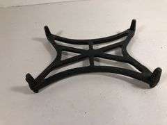 Antique cast iron black trivet. 5” x 3.5”