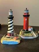 Selection of (8) resin lighthouses (all from WANG’s)……average height is approx. 5”