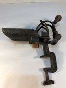 Antique double-prong cherry pitter, Goodell Co. Double Prong Cherry/olive pitter. 8” x 7”.