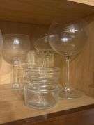 Cabinet of glassware