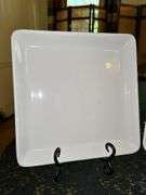 NIB Pair of Simple Additions by Pampered Chef square serving platters…..10” square…..box was only opened for pictures