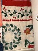 Drawer containing table linens in various sizes…..linen, plastic