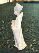 LLADRO King Balthazar Bisque Porcelain Figurine (#4675)…..8-1/2” tall…..part of the Children’s Nativity Series