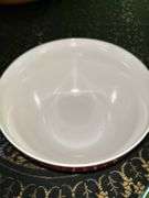 3-piece set of melamine mixing bowls with non-skid bottom (only 1 lid)
