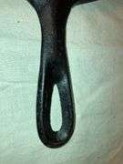 Early 1900s, Sydney Wagner Ware #6 skillet, double spouts. Well seasoned.