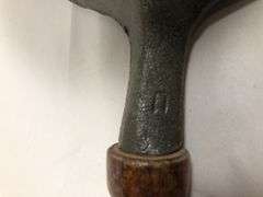 Sauce pan 1 quart with lid and wood handle. Made in Taiwan. #1  U. 7.5” diameter. No spin, no wobble.