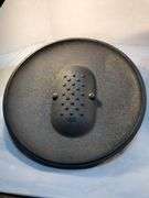 GreenPan USA 5.5 qt Dutch oven with lid #11 B. Sun burst pattern. 11.5” diameter . No spin, no wobble.