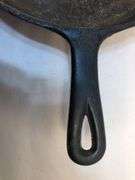 BSR 2 spout 10 1/2” diameter skillet. No markings. Heat ring.