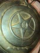 1800s Star #8 in kettle with bale 11” x 9”. Gatemarked.