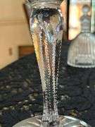 Beautiful grouping of clear, pressed and cut glass items…..there is slight chipping on some (see all pics)