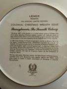 Collection of (6) LENOX limited edition Christmas plates (see all pics)