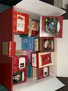 (1) large tote of Christmas decor (see all pics)