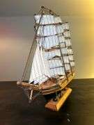 Heritage Mint LTD Wood/Fabric FLYING CLOUD Model Ship……12-1/2” long