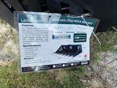 Unused 2023 Landhonor SKID STEER ROCK BUCKET, RB-14-84W
