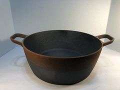 5.5 qt. Green Pan Dutch oven pan. Pan only. No lid. Includes new handle and screws for a lid. Not seasoned. Never used.