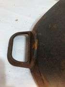 5.5 qt. Green Pan Dutch oven pan. Pan only. No lid. 14” diameter. Includes new handle & screws for a lid. Not seasoned.