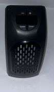 Personal Handy Heater. Plugs directly into the wall. Has speed and temperature setting.