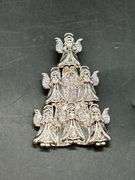 Beautiful grouping of angel brooches