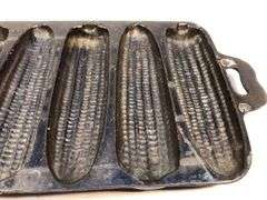 Vintage BSR 7 ear cornbread mold. 7 B  K F 13 x 5 1/2”