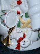 Lenox Holiday Santa Collection Teapot…..10” tall