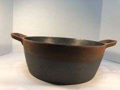 New 5.5 qt Green Pan Dutch oven pan. Pan only. No lid. 14” diameter. Includes new handle & screws for a lid. Not seasoned.