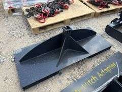 Unused 2024 Landhonor Skid Steer Utility Hitch Adapter 2" Receiver, UHA-16-3000G
