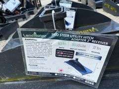 Unused 2024 Landhonor Skid Steer Utility Hitch Adapter 2" Receiver, UHA-16-3000G