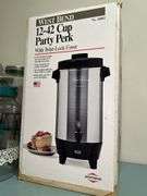 Grouping of various size and design drink dispensers, coffee makers, thermos-style dispenser and more