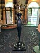 Grouping of various size and style candlesticks…..from 6 to 16” tall….some have brass