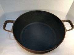 5.5 qt. Green Pan Dutch oven pan. Pan only. No lid. Includes new handle and screws for a lid. Not seasoned. Never used.