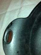 Lodge 6.5” double handled casserole dish. Seasoned.