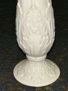 Vintage Lenox Special Ming Blossom Collection Bud Vase (6-1/2” tall), (2) vintage Lenox Florentine Collection Bud Vases (7-1/2” and 10-3/4” tall)
