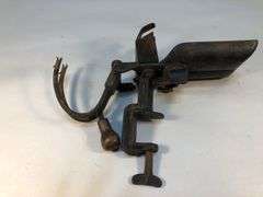 Antique double-prong cherry pitter, Goodell Co. Double Prong Cherry/olive pitter. 8” x 7”.