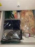 Drawer full of linen napkins…..did not open each individual package so please see all pics