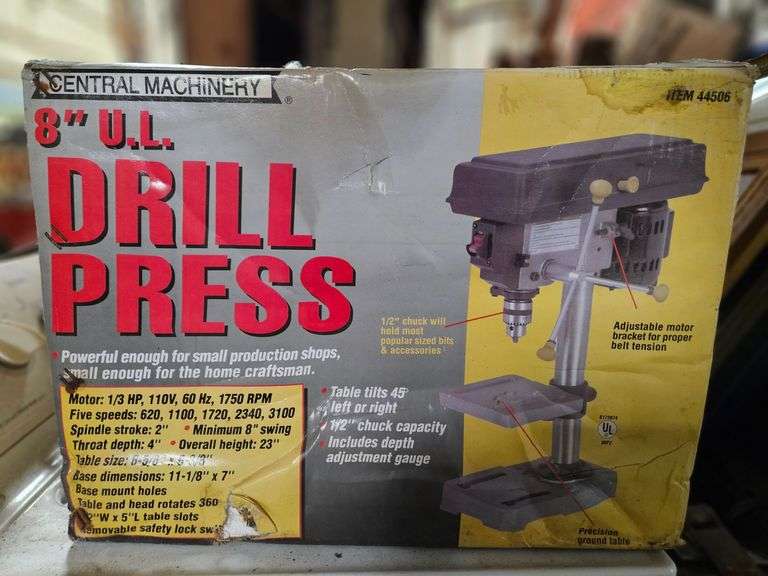Unopened Drill Press image