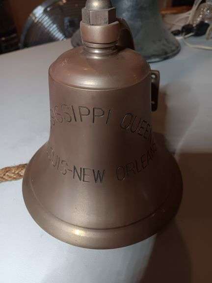MS Queen St Louis New Orleans brass copper bell image